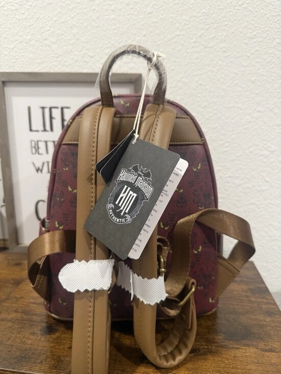 Loungefly Disney The Haunted Mansion Stretching Room Portraits Mini Backpack main image 2